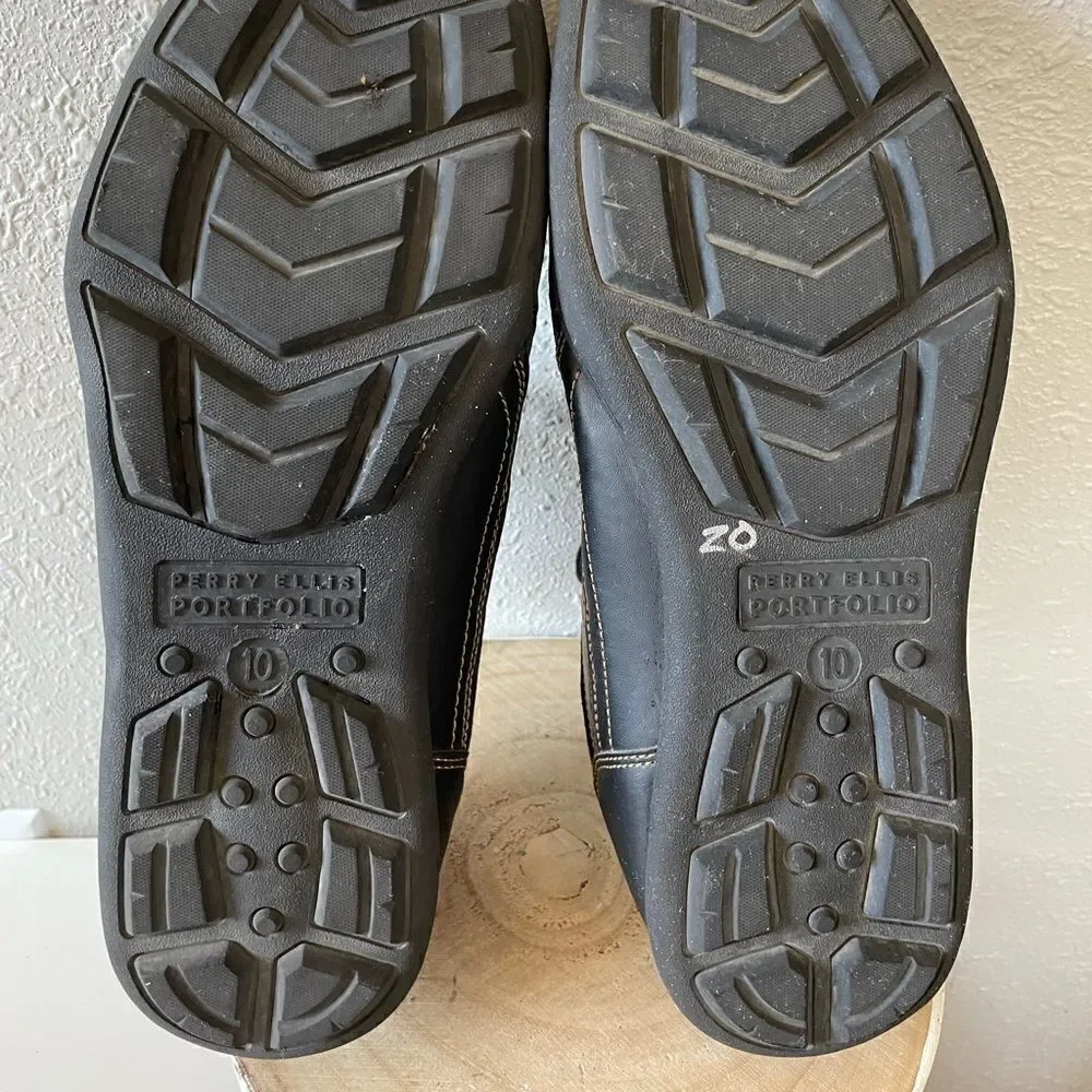 Perry Elilis Portfolio Leather Shoes Size 10 EUC